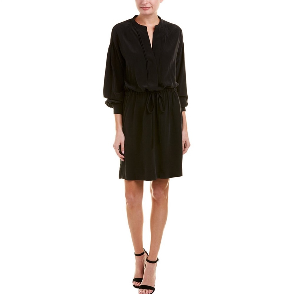 Vince silk tunic dress